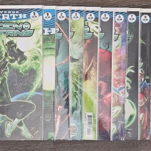 Green Lanterns Rebirth comic lot Issues #1-14 plus the Rebirth One Shot from DC